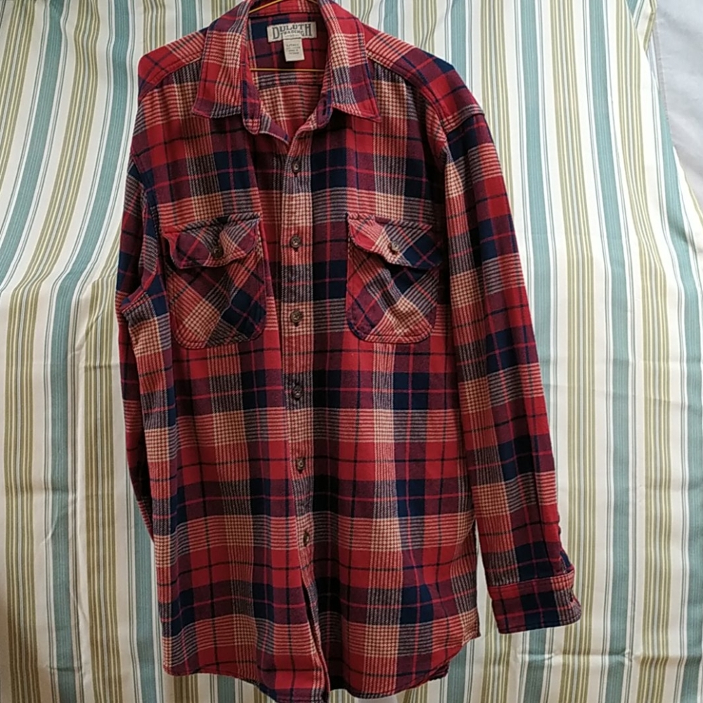 Mens Duluth trading long sleeve size L/Tall